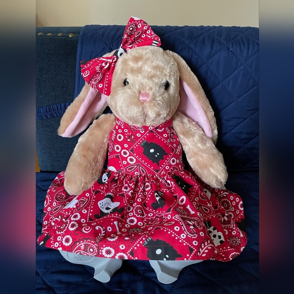 Bear Dress And Head bow